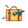Travel to You - Suitcase and Airplane